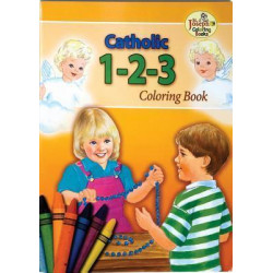 1 2 3 Colouring Book (Catholic)
