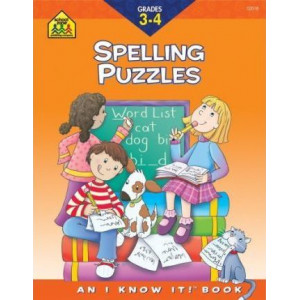 Spelling Puzzles Grades 3 and 4-Workbook