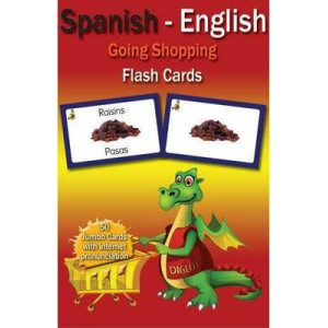 Going Shopping Spanish - English Flash Cards