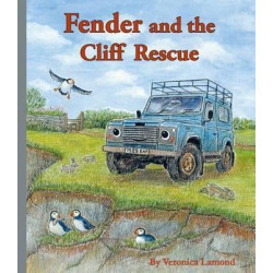 Fender and the Cliff Rescue: 6th book in the Landy and Friends Series 6