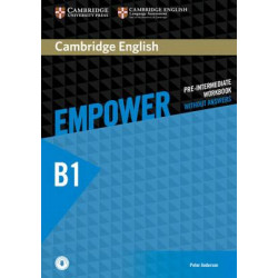 Cambridge English Empower Pre-intermediate Workbook without Answers with Downloadable Audio