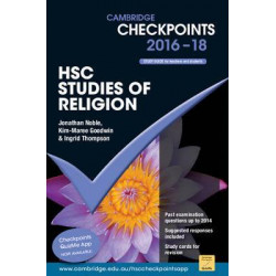 Cambridge Checkpoints HSC Studies of Religion 2016-18