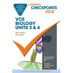 Cambridge Checkpoints VCE Biology Units 3 and 4 2018 and Quiz Me More