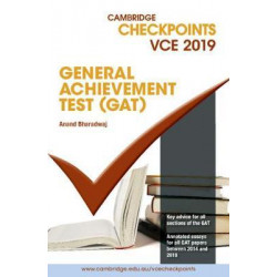 Cambridge Checkpoints VCE GAT 2019