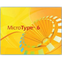 MicroType 6 Windows Network Site License DVD (with Quick Start Guide)