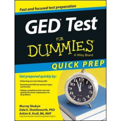 Ged Test for Dummies, Quick Prep Edition