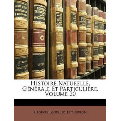Histoire Naturelle, Generale Et Particuliere, Volume 20