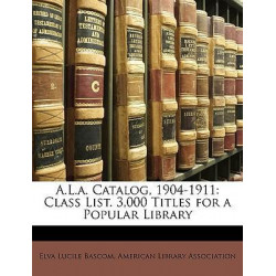 A.L.A. Catalog, 1904-1911