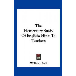 The Elementary Study of English