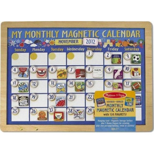 My Monthly Magnetic Calendar