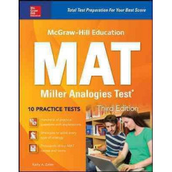McGraw-Hill Education MAT Miller Analogies Test, Third Edition