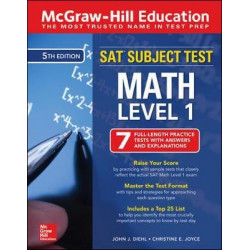 McGraw-Hill Education SAT Subject Test Math Level 1, Fifth Edition