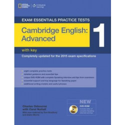 Exam Essentials: Cambridge Advanced Practice Tests 1 w/key + DVD-ROM