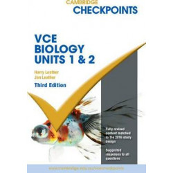 Cambridge Checkpoints VCE Biology Units 1 and 2 Third Edition