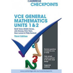 Cambridge Checkpoints VCE General Mathematics Units 1 and 2
