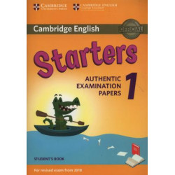 Cambridge English Starters 1 for Revised Exam from 2018 Student's Book