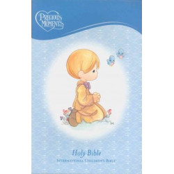 Precious Moments Holy Bible - Blue Edition