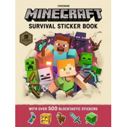 Minecraft Survival Sticker Book