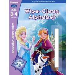 Frozen: Wipe-Clean Alphabet Ages 3-4