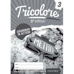 Tricolore 5e edition Grammar in Action Workbook 3 (8 pack)