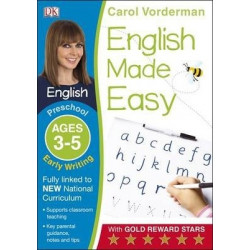 English Made Easy Early Writing Ages 3-5 Preschool Key Stage 0