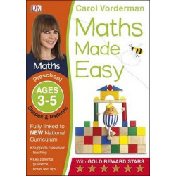 Maths Made Easy Shapes And Patterns Ages 3-5 Preschool Key Stage 0