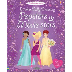 Sticker Dolly Dressing Popstars and Movie Stars