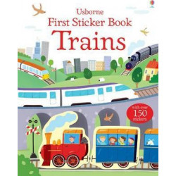 First Sticker Book Trains
