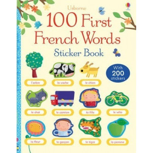 100 First Words in French Sticker Book
