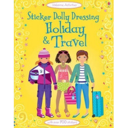 Sticker Dolly Dressing Holiday & Travel