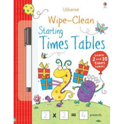 Wipe-clean Starting Times Tables