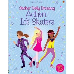 Sticker Dolly Dressing Action! & Ice Skaters