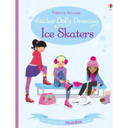 Sticker Dolly Dressing Ice Skaters