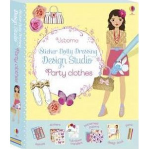 Sticker Dolly Dressing Design Studio Party Clothes