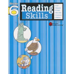 Reading Skills: Grade 6 (Flash Kids Harcourt Family Learning)