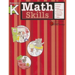 Math Skills: Grade K (Flash Kids Harcourt Family Learning)