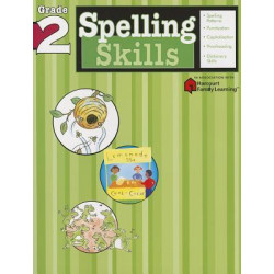 Spelling Skills: Grade 2 (Flash Kids Harcourt Family Learning)