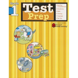 Test Prep: Grade 1 (Flash Kids Harcourt Family Learning)