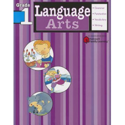 Language Arts: Grade 1 (Flash Kids Harcourt Family Learning)