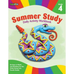 Summer Study Daily Activity Workbook: Grade 4 (Flash Kids Summer Study)