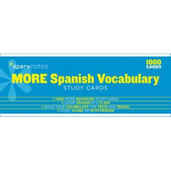 More Spanish Vocabulary SparkNotes Study Cards