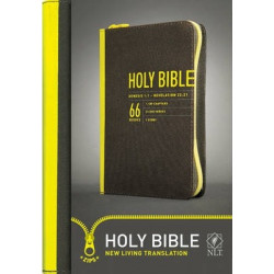 Compact Bible-NLT-Zipper Closure
