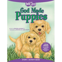 God Made Puppies Story + Activity Book