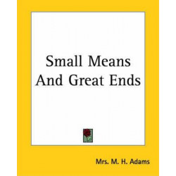 Small Means And Great Ends