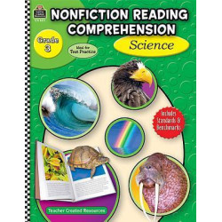 Nonfiction Reading Comprehension: Science, Grade 3