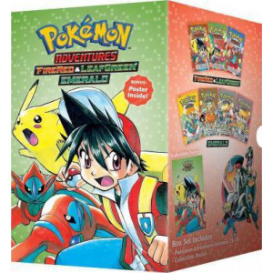 Pokemon Adventures Fire Red & Leaf Green / Emerald Box Set