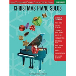 Christmas Piano Solos, Third Grade