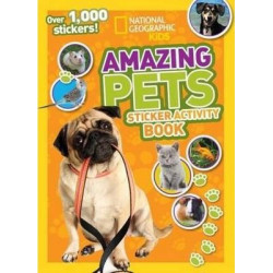 National Geographic Kids Amazing Pets Sticker Activity Book