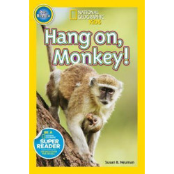 Nat Geo Readers Hang On Monkey! Pre-reader