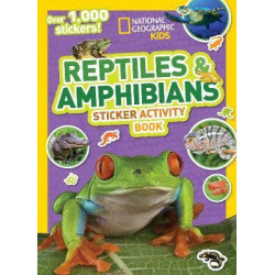 Nat Geo Kids Reptiles And Amphibians Sticker Activity Book